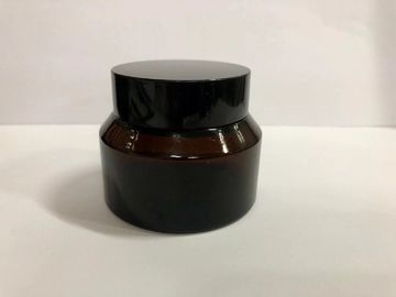 wiederverwendbares dunkles Braunglas 30g 50g rüttelt Sahneflaschen für das Kosmetik-kosmetische Glasverpacken