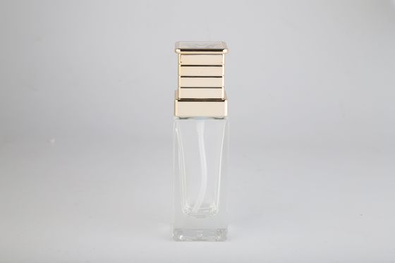 Glaslotions-Flaschen des Seidendruck-120ml mit Plastikkappen-Pumpflasche kundengebundenem Logo und Malerei