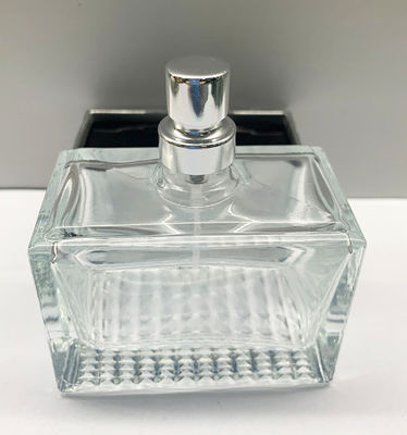 Rechteck 50ml Surlyn transparenter Entwurf der leeren Parfümflasche-Glassprüher-Flasche