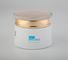 Glascremetiegel-Kosmetik-rüttelt Verpackenhautpflege-Glaslotion 30g 50g mit Überwurfmutter