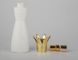 Glassprühflasche der Parfümflasche-30ML mit Königin-Überwurfmutter Skincare und dem Make-upverpacken