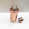 Soem-ODM Rose Gold Electroplating Glass Dropper füllt runde Form ab