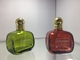Zerstäuber-Sprüher-Luxusparfümflasche-transparente grüne rote Farbe