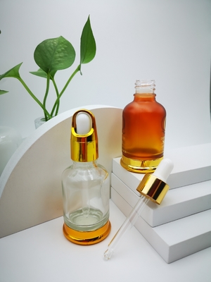 Kundengerechte 2023 neue Glastropfflaschen des Entwurfs 30ml mit Tretlager für ätherisches Öl und Kosmetik