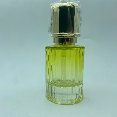 Gelbe Premium Glas Lotion Flasche 40ml mit Gold Pumpe Flasche Kosmetik Flasche OEM