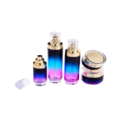 Glas-kosmetische Verpackensteigungs-purpurrote Farbe der Pumpflasche-40ml