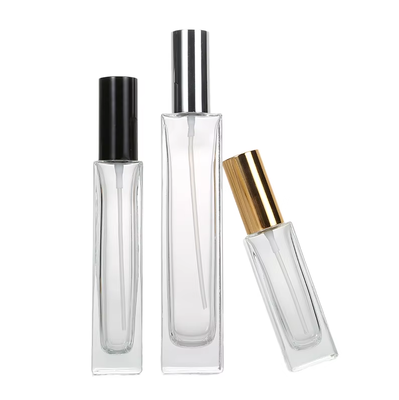Schraubverschluss-Sprühglasflasche für Kosmetika 5ml 10ml Tragbare Parfüm-Nachfüllflasche aus Glas