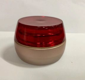 Wiederverwendbare Glascremetiegel-Kosmetik, die kundengebundenen Entwurf für Make-upmaterialien verpackt