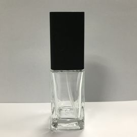 Kundenspezifische Glasflasche verpackendes Skincare, Pumpflasche, Grundlage der lotions-40ml füllt Plastikkappe ab