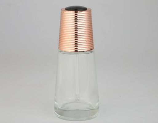 Rundes heißes stempelndes Glas-Tropfflaschen Soem des ätherischen Öls der Flaschen-35ml
