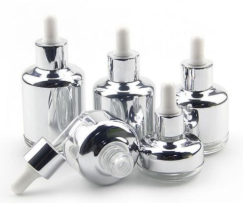 Wiederbenutzung von Glasflaschen ätherischen Öls 20ml 60ml für Skincare, das Soem mit unterschiedlicher Tropfenzählerform verpackt