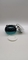 Kugelförmiges Glasgefäß für Gesichtscreme 50 Gramm Luxusdesign