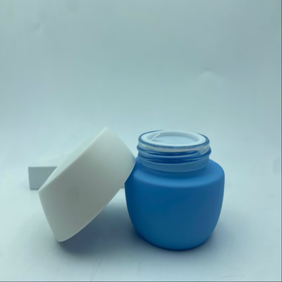 Kosmetische Verpackung 30G Gelcreme Flasche mit weißer Plastikkappe Verpackung Flasche Flasche