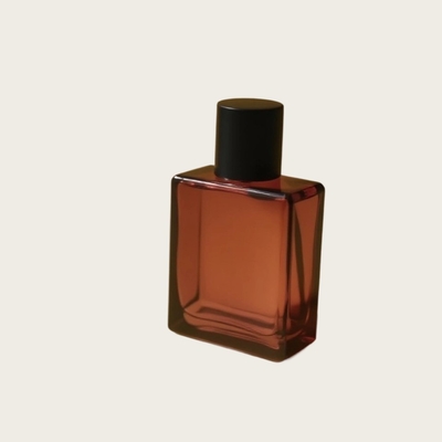 25ml Parfümflasche aus Glas, flach, rechteckig, OEM, Private Label, Kosmetikverpackungsflasche, Hersteller