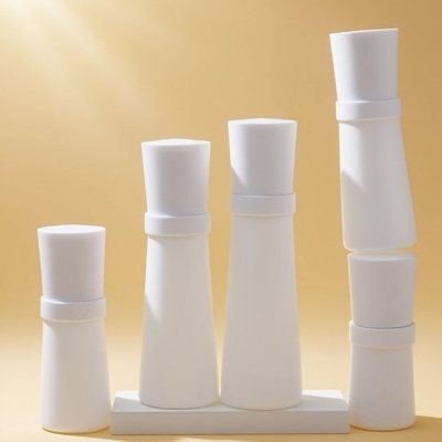 Fabrikpreis 50ml 100ml 120ml Glaslotion-Verpackung Leere moderne Lotionpumpe Glasflasche Hautpflegecreme Körper-Set