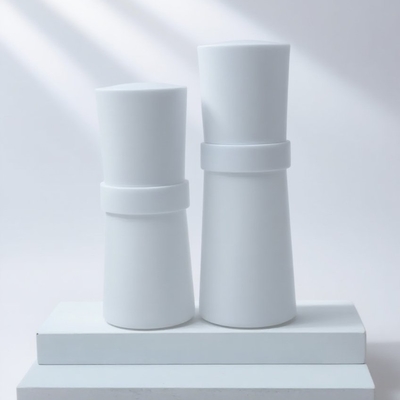 Fabrikpreis 50ml 100ml 120ml Glaslotion-Verpackung Leere moderne Lotionpumpe Glasflasche Hautpflegecreme Körper-Set