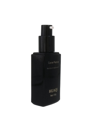 Großhandel Luxus 30ml Quadrat Makeup Primer Serumpumpe Flasche für Kosmetika mit individueller Logo-Druckkappe
