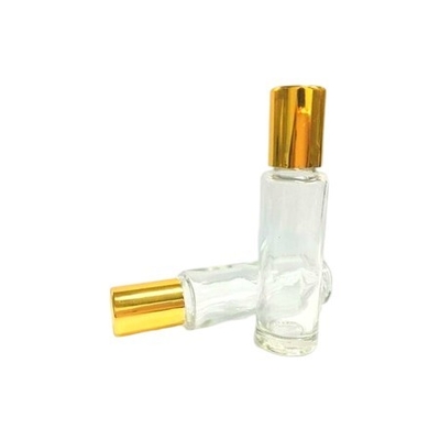 Glasrolle der Überwurfmutter-15ml füllt für Hautpflege-ätherische Öle rollen auf Flaschen ab