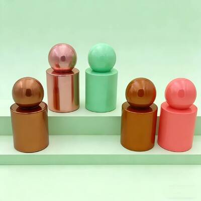 Kundenspezifische 30ml & 50ml Luxus-Parfümflaschen aus Glas  Zerstäuber- oder Serum-Pump-Glasflasche mit rundem Ballverschluss für Serumprodukt