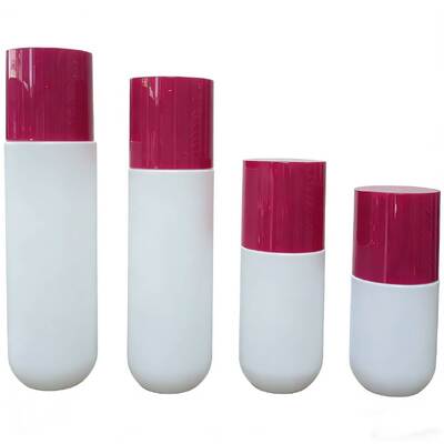 30ml 50ml 100ml 120ml Glass Lotion Bottle And 50g 100g Jar Cosmetic Bottle Customized Logo OEM Shampoo Lotion Serum Bottle