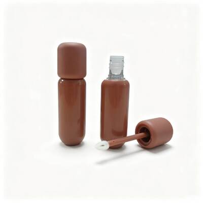 Eco-Friendly Lip Oil Gloss Bottles for KINPACK Skincare Medical Lanyard Design with Screw Cap for Serum and Face