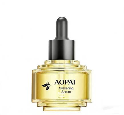 Luxury Two-Tone 30ml Glass Dropper Bottle  New Stylish Step-Up Design  for Skincare Essence Oil Bottle