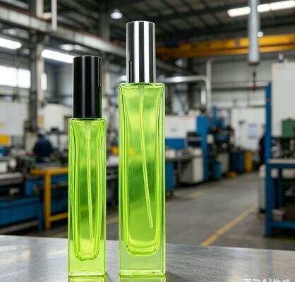 Schraubverschluss-Sprühglasflasche für Kosmetika 5ml 10ml Tragbare Parfüm-Nachfüllflasche aus Glas