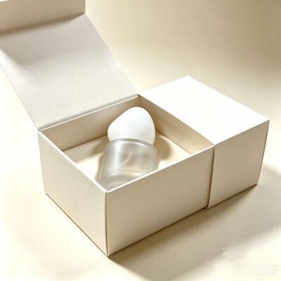 30ml Luxury Foundation Glass Bottle Thick Round Bottom Flat Shoulder Special Shape Cap Liquid Foundation Glass Container