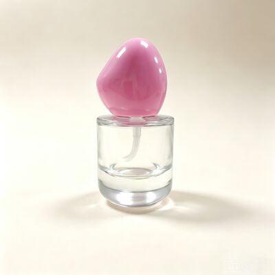 30ml Luxury Foundation Glass Bottle Thick Round Bottom Flat Shoulder Special Shape Cap Liquid Foundation Glass Container
