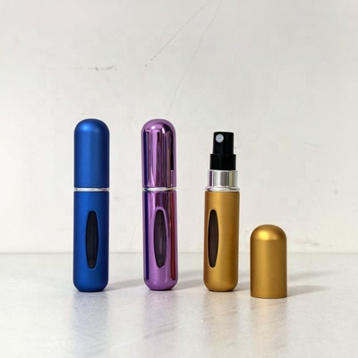 5ml Travel Pocket Parfum Bottle Mini Bottom Refillable 10ml Portable Aluminum Perfume Bottle