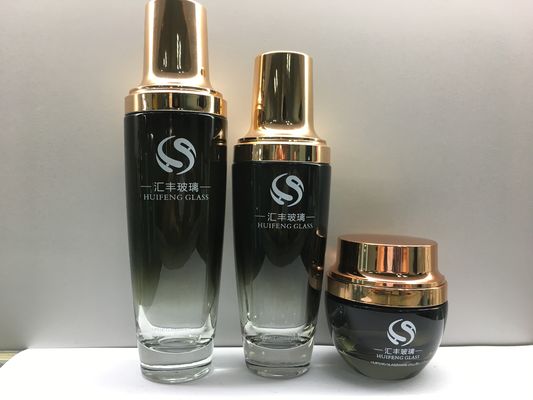 Verpackung von Glasflaschen mit Lotion