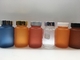 Lichtdurchlässige Mattglas-Kapsel-Flasche galvanisieren MSDS für Drogen