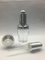 Luxussilberner Tropfenzähler der Klarglas-Tropfflasche-30ml für Serum-ätherisches Öl